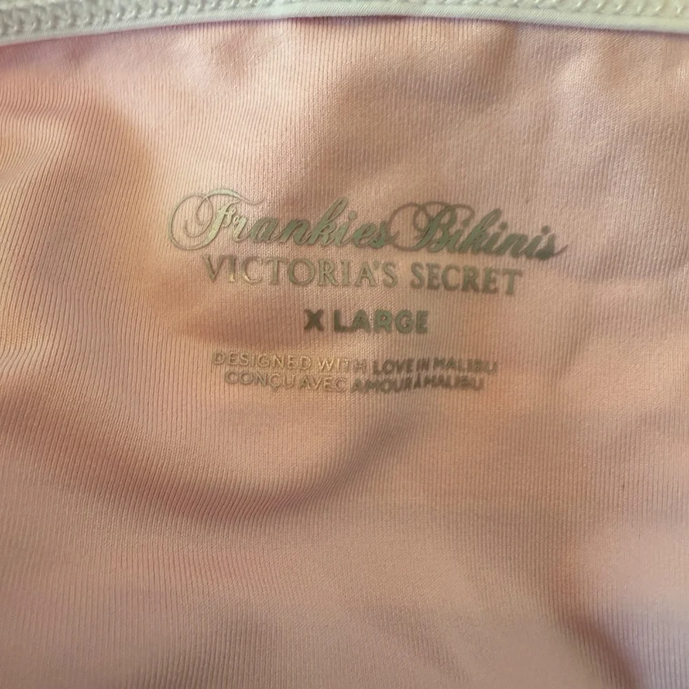 New! Frankie’s Bikinis Amalia One Piece Monokini Pink Heart 45647